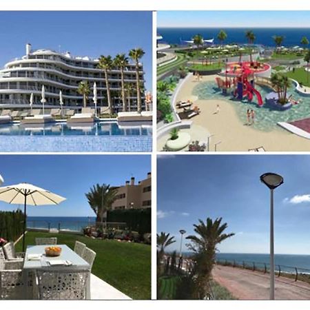 Infinity Luxury Sea View Apartment With Private Garden Arenales del Sol Eksteriør bilde