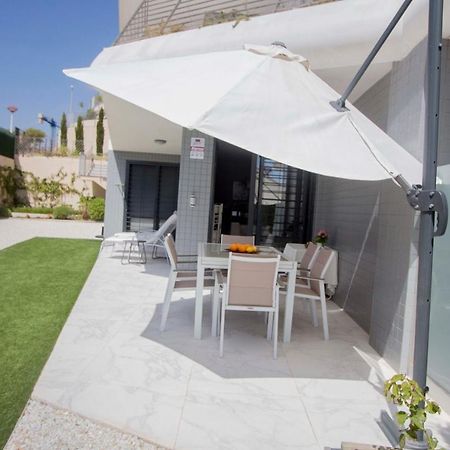 Infinity Luxury Sea View Apartment With Private Garden Arenales del Sol Eksteriør bilde