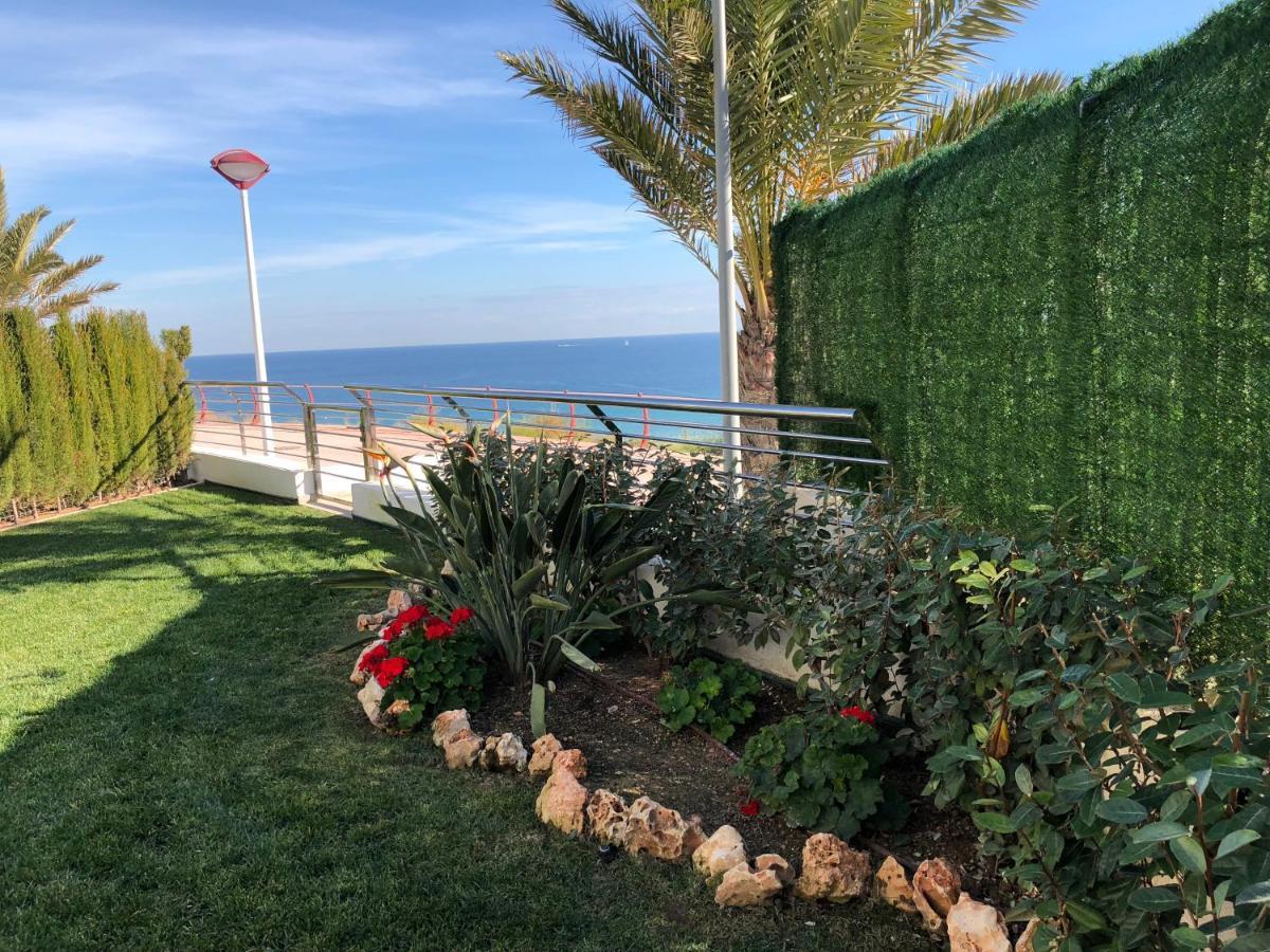 Infinity Luxury Sea View Apartment With Private Garden Arenales del Sol Eksteriør bilde