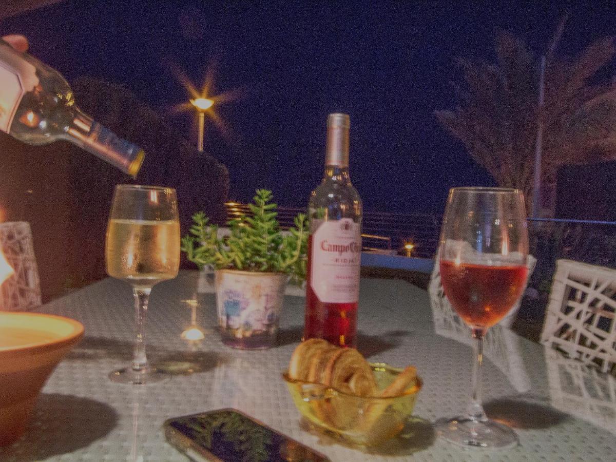 Infinity Luxury Sea View Apartment With Private Garden Arenales del Sol Eksteriør bilde