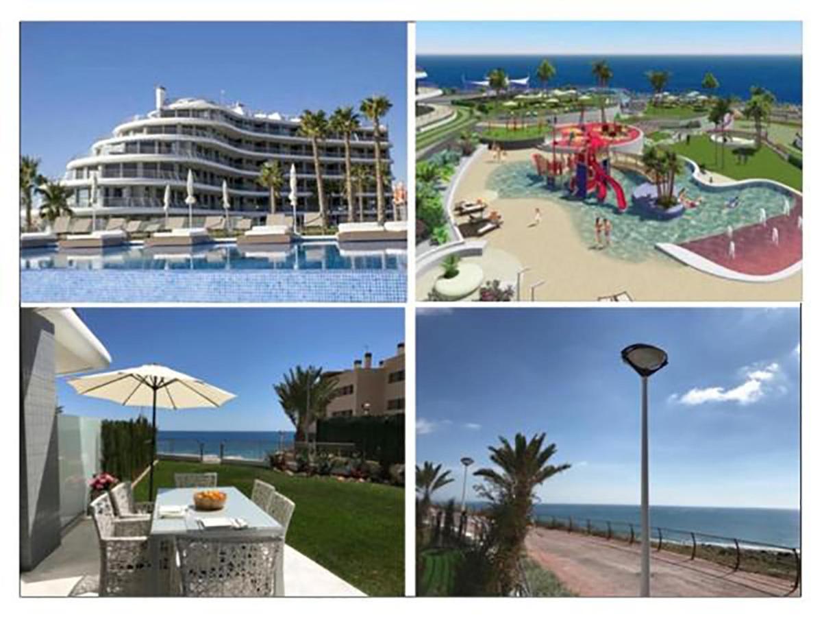 Infinity Luxury Sea View Apartment With Private Garden Arenales del Sol Eksteriør bilde