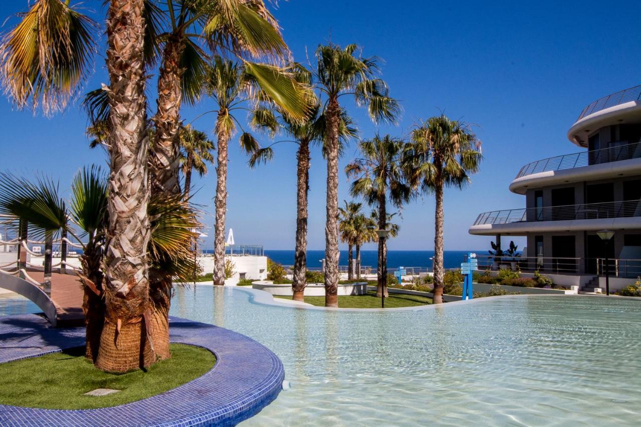 Infinity Luxury Sea View Apartment With Private Garden Arenales del Sol Eksteriør bilde