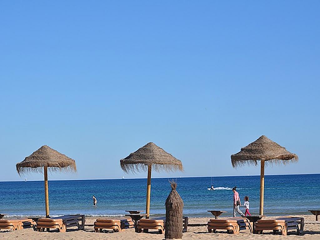 Infinity Luxury Sea View Apartment With Private Garden Arenales del Sol Eksteriør bilde